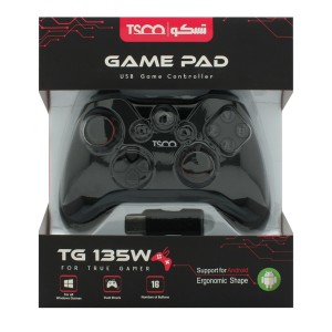 دسته بازی بی سیم تسکو مدل TG135